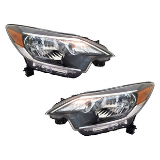 TYC® - Driver and Passenger Side Replacement Headlight Set (Standard Line)