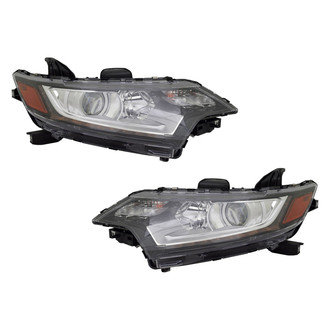 TYC® - Driver and Passenger Side Replacement Headlight Set (CAPA Certified)