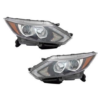 TYC® - Driver and Passenger Side Replacement Headlight Set (CAPA Certified)