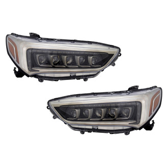 TYC® - Driver and Passenger Side Replacement Headlight Set (CAPA Certified)