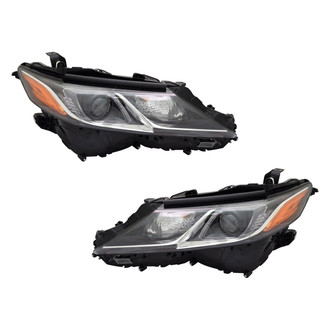 TYC® - Driver and Passenger Side Replacement Headlight Set (CAPA Certified)