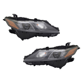 TYC® - Driver and Passenger Side Replacement Headlight Set (CAPA Certified)