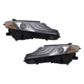 TYC® - Driver and Passenger Side Replacement Headlight Set (CAPA Certified)