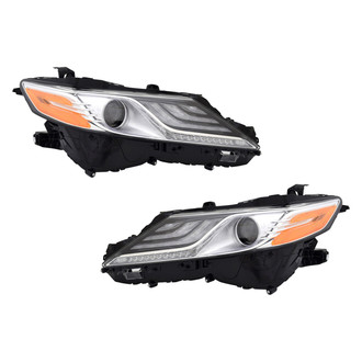 TYC® - Driver and Passenger Side Replacement Headlight Set (CAPA Certified)