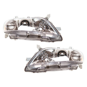TYC® - Driver and Passenger Side Replacement Headlight Set (CAPA Certified)