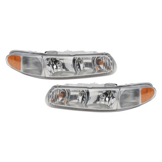 TYC® - Driver and Passenger Side Replacement Headlight Set (CAPA Certified)