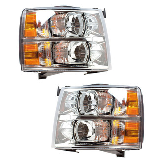 TYC® - Driver and Passenger Side Replacement Headlight Set (CAPA Certified)