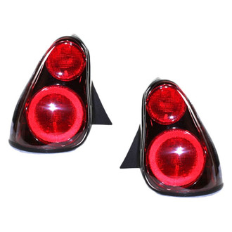 TYC® - Black Factory Replacement Tail Lights