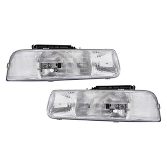 TYC® - Driver and Passenger Side Replacement Headlight Set (CAPA Certified)