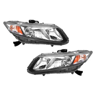 TYC® - Driver and Passenger Side Replacement Headlight Set (CAPA Certified)
