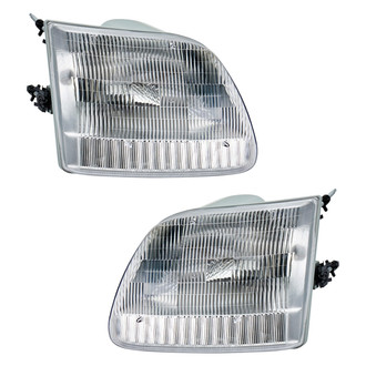 TYC® - Driver and Passenger Side Replacement Headlight Set (CAPA Certified)