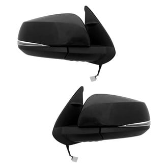 TYC® - Driver and Passenger Side Power View Mirror Set (Heated, Foldaway) (Standard Line)
