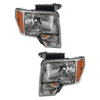 TYC® - Driver and Passenger Side Replacement Headlight Set (CAPA Certified)