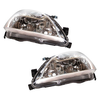 TYC® - Driver and Passenger Side Replacement Headlight Set (CAPA Certified)