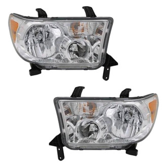 TYC® - Driver and Passenger Side Replacement Headlight Set (CAPA Certified)
