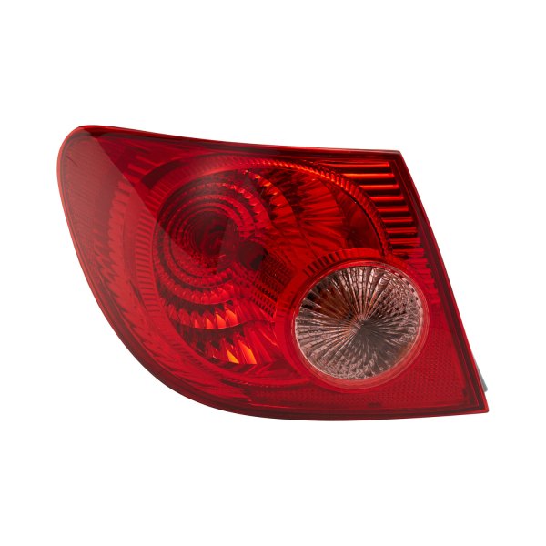 TYC® - Driver Side Outer Replacement Tail Light, Toyota Corolla