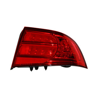 TYC® - Passenger Side Replacement Tail Light Lens and Housing (Standard Line)