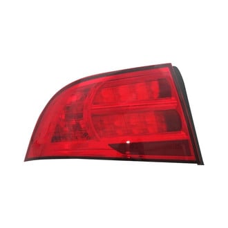 TYC® - Driver Side Replacement Tail Light Lens and Housing (Standard Line)