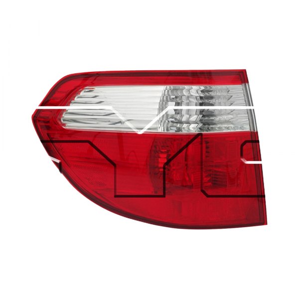 TYC® - Driver Side Outer Replacement Tail Light, Honda Odyssey