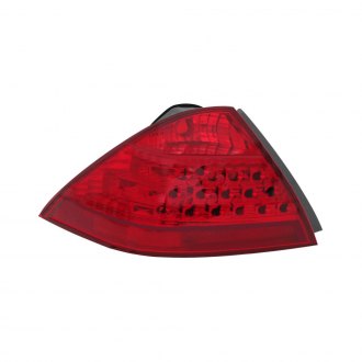 For Honda Accord 2006-2007 Anzo Chrome/Red LED Tail Lights
