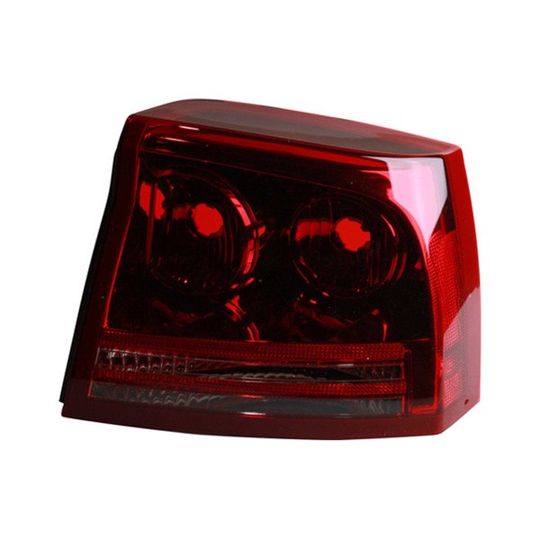 TYC® - Passenger Side Replacement Tail Light Lens and Housing, Dodge Charger