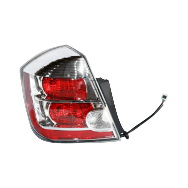 TYC® - Driver Side Replacement Tail Light, Nissan Sentra