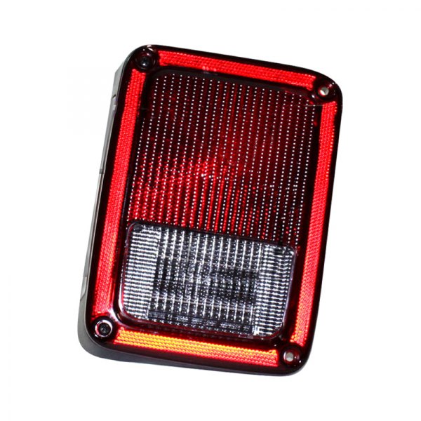TYC® - Driver Side Replacement Tail Light, Jeep Wrangler