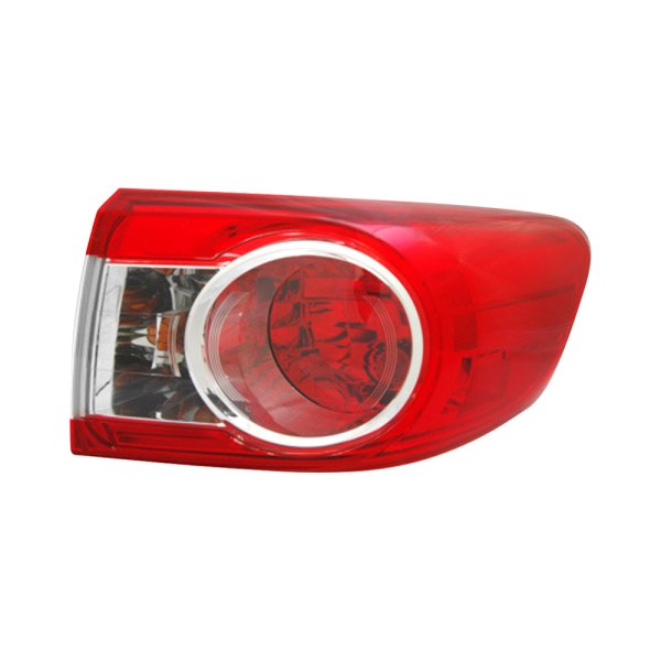 TYC® - Passenger Side Outer Replacement Tail Light, Toyota Corolla