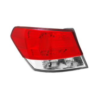 TYC® - Driver Side Outer Replacement Tail Light Lens and Housing (CAPA Certified)