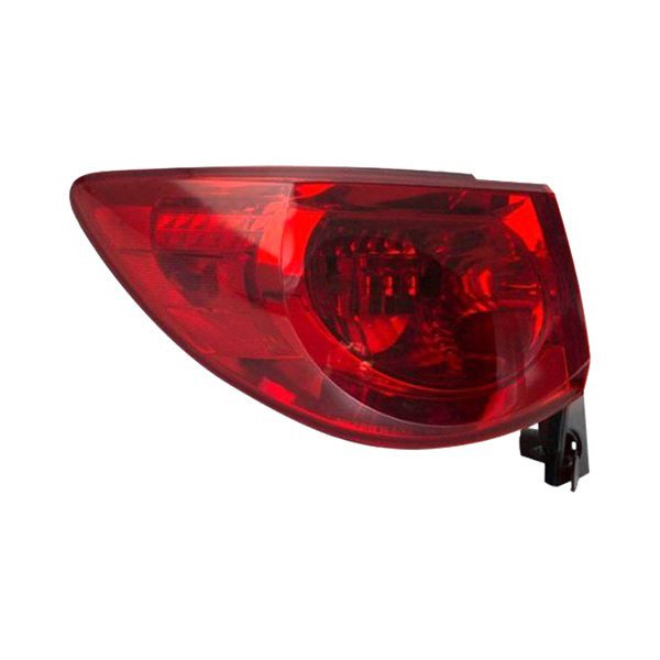 TYC® - Driver Side Outer Replacement Tail Light, Chevy Traverse