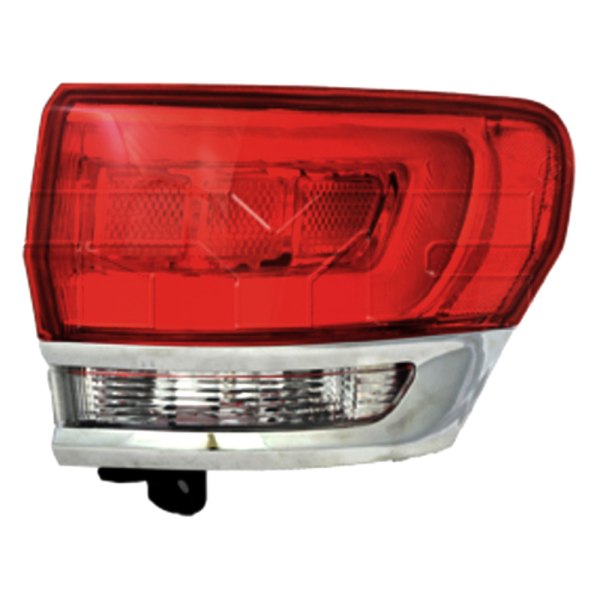 TYC® - Passenger Side Outer Replacement Tail Light, Jeep Grand Cherokee