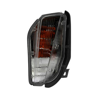 TYC® - Passenger Side Replacement Turn Signal/Parking Light Lens and Housing (CAPA Certified)