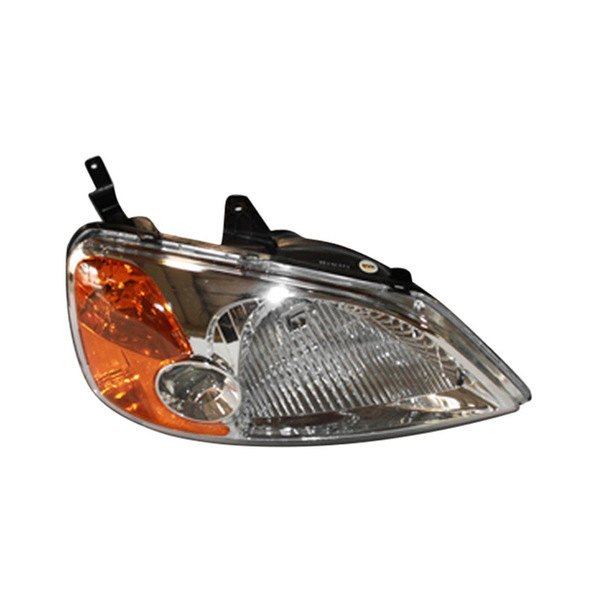 TYC® - Passenger Side Replacement Headlight, Honda Civic