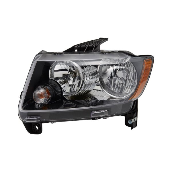TYC® - Driver Side Replacement Headlight, Jeep Compass