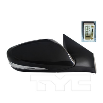 TYC® - Passenger Side Power View Mirror (Heated) (Standard Line)