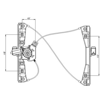 TYC® - Power Window Regulator