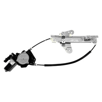 TYC® - Rear Driver Side Power Window Regulator and Motor Assembly
