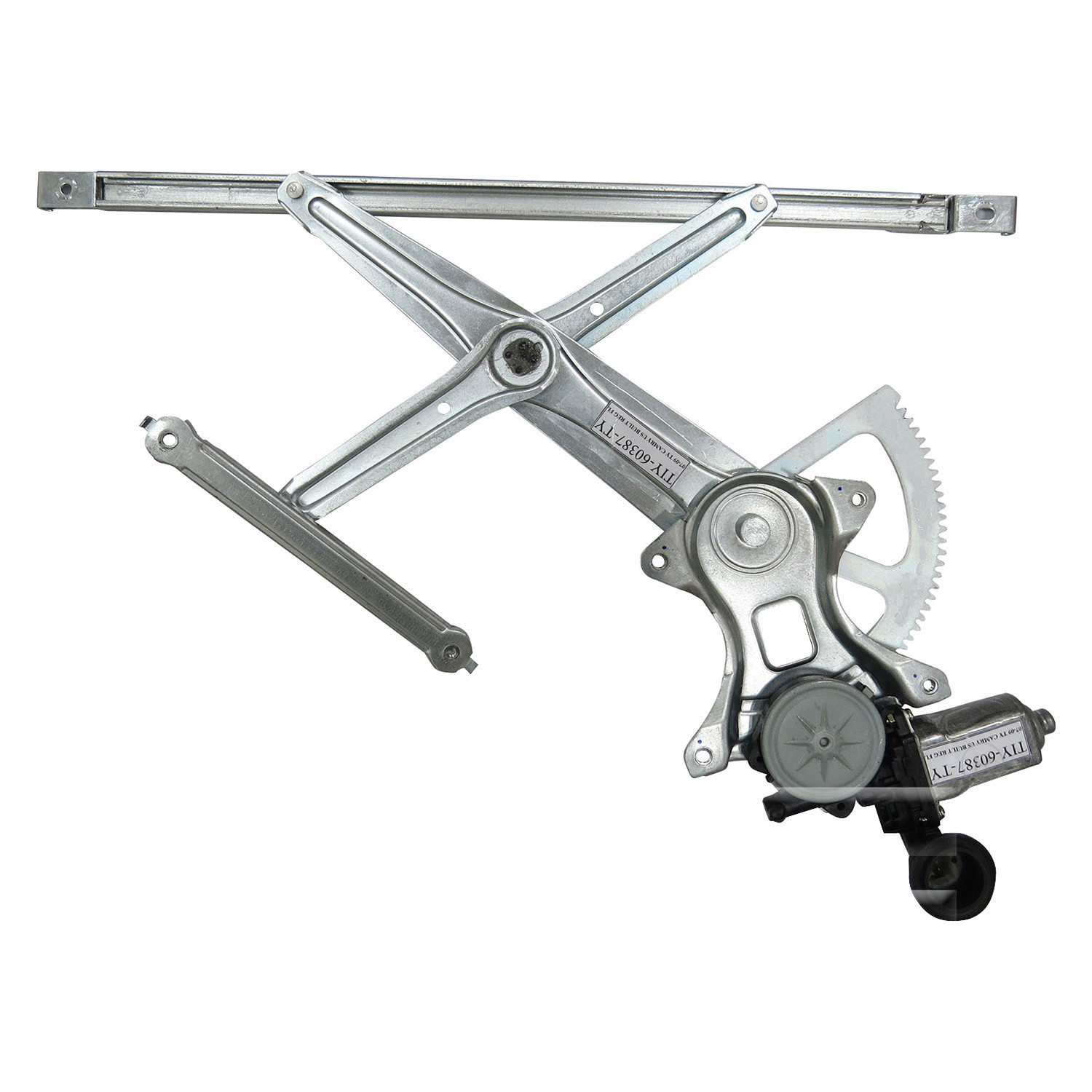 TYC® 660570 - Front Driver Side Power Window Regulator and Motor