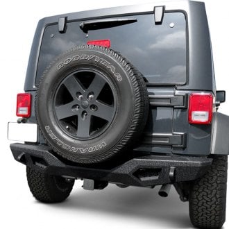 2014 Jeep Wrangler Custom 4x4 Off-Road Steel Bumpers – CARiD.com