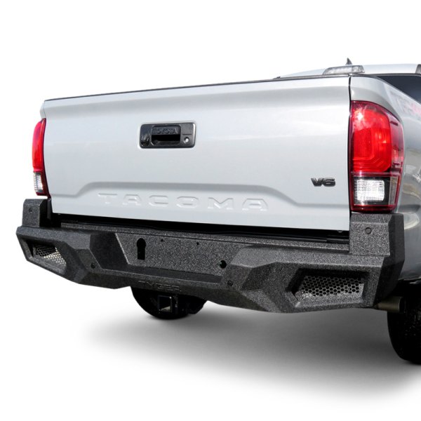 Tyger® - Fury Full Width Rear HD Black Powder Coat Bumper