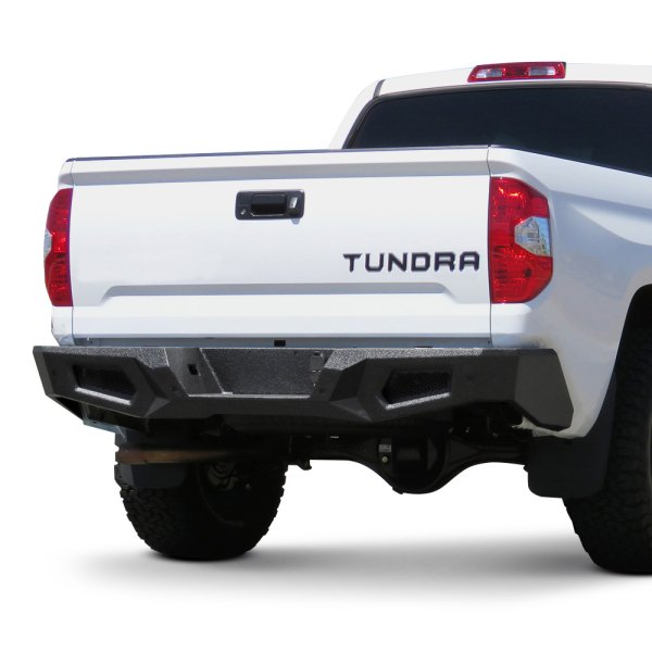 Tyger® - Fury Full Width Rear HD Black Powder Coat Bumper