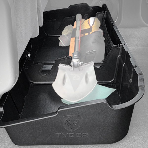 Tyger® - Underseat Black Cargo Storage Box