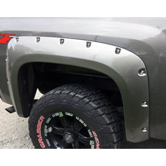 Tyger® - Pocket Bolt-Riveted Style Front and Rear Fender Flares