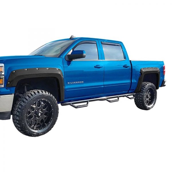 Tyger® - Pocket Bolt-Riveted Style Front and Rear Fender Flares