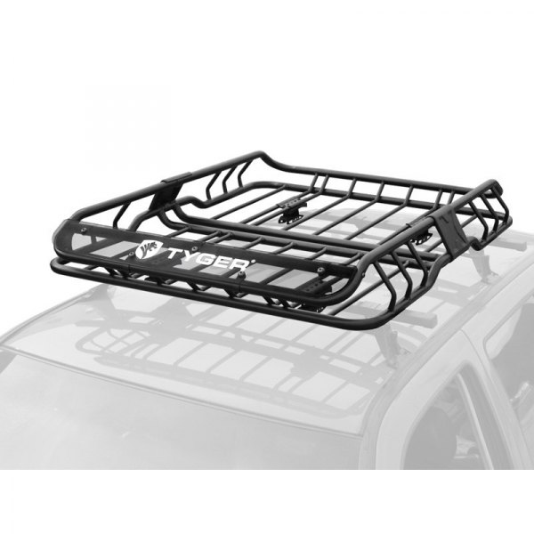Tyger® - Heavy Duty Roof Cargo Basket (47.25" L x 36.6" W x 5.9" H)
