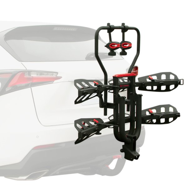 Tyger® - Deluxe™ Platform Hitch Mount Bike Rack (2 Bikes Fits 2" Receivers)