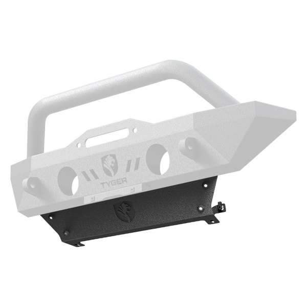 Tyger® - Fury Front Black Powder Coated Skid Plate