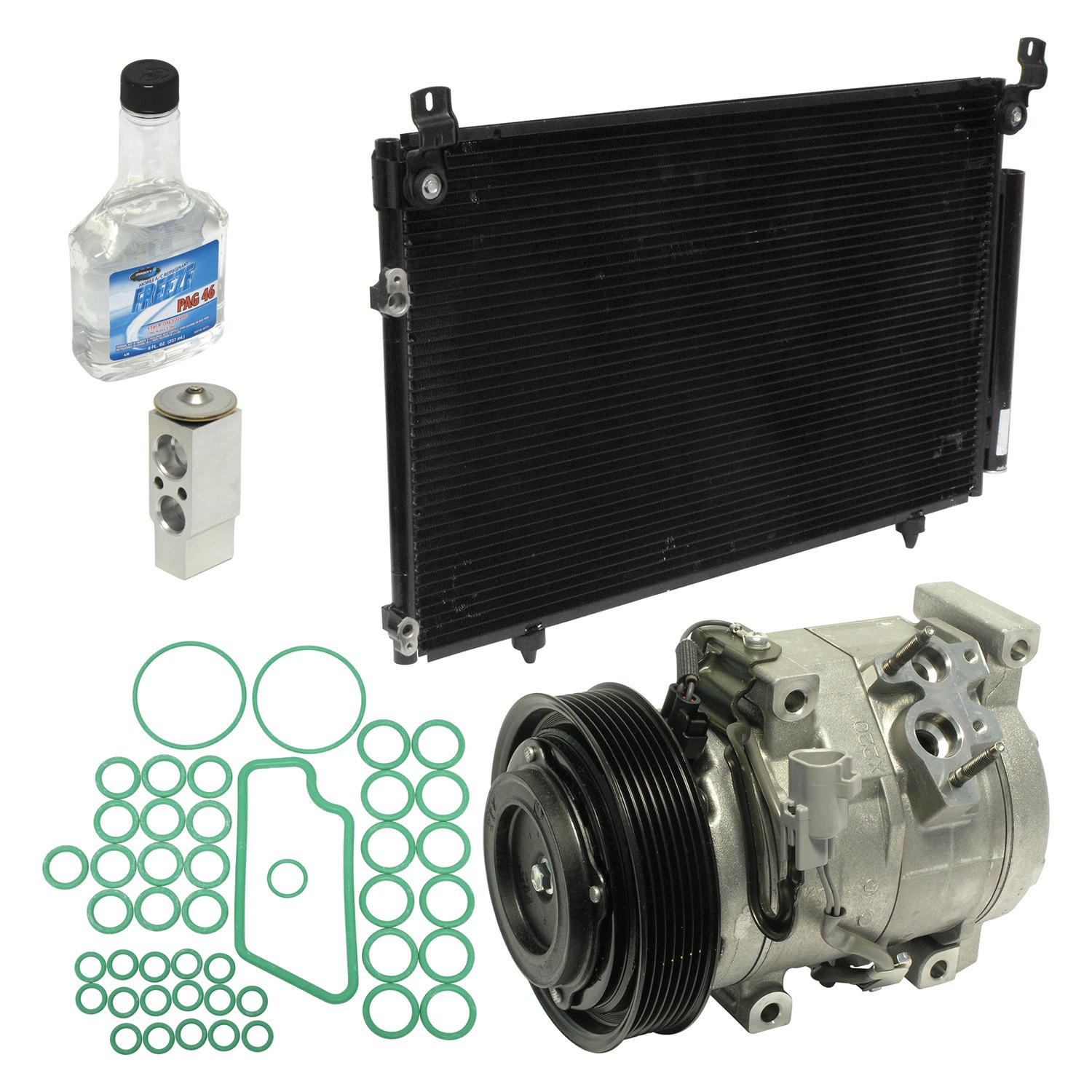 Universal Air Conditioner KT 3750 A/C Compressor and Component Kit 