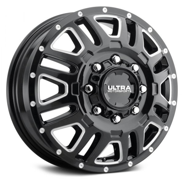 ULTRA® - 003BM HUNTER DUALLY Gloss Black with Milled Accents and Clear Coat