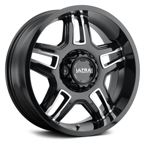 ULTRA® - 153 ARMAGEDDON Gloss Black with Diamond Cut Accents and Clear Coat